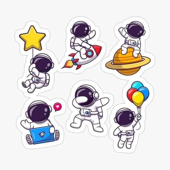 sticker galaxy 14