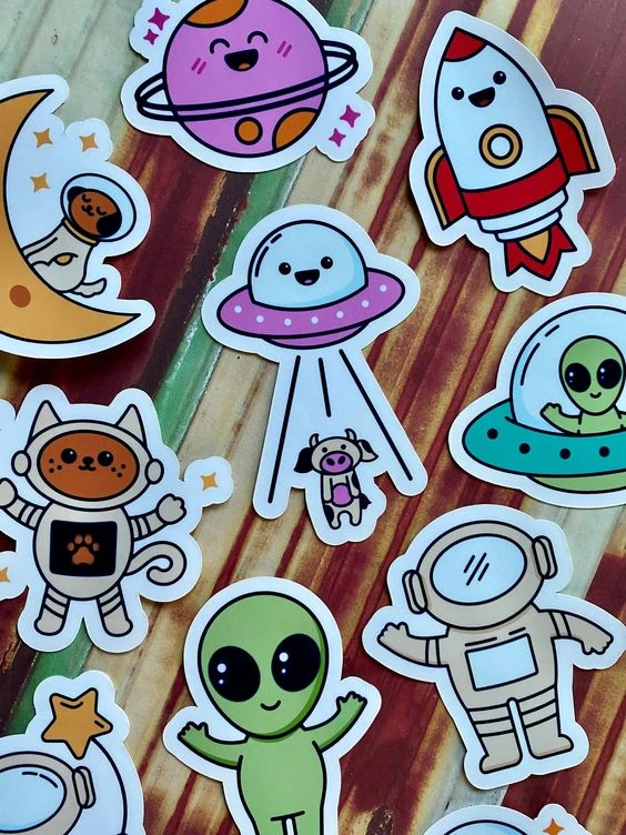 sticker galaxy 19