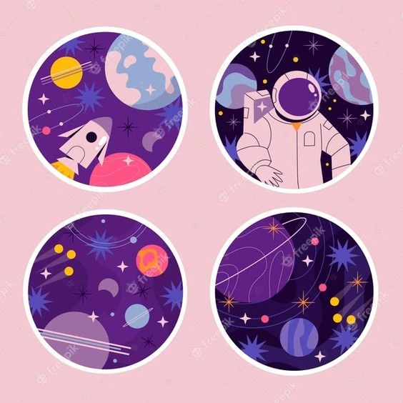 sticker galaxy 24