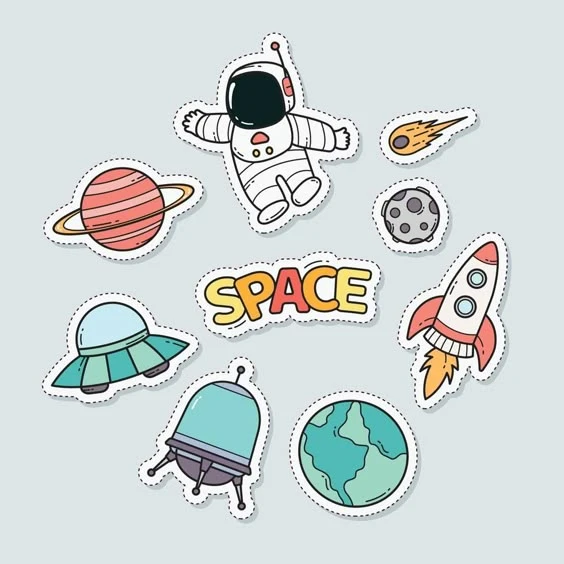 sticker galaxy 30