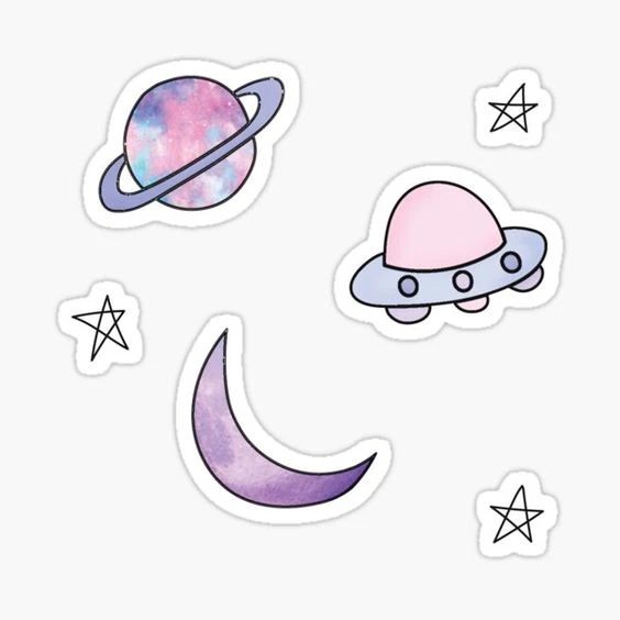 sticker galaxy 41