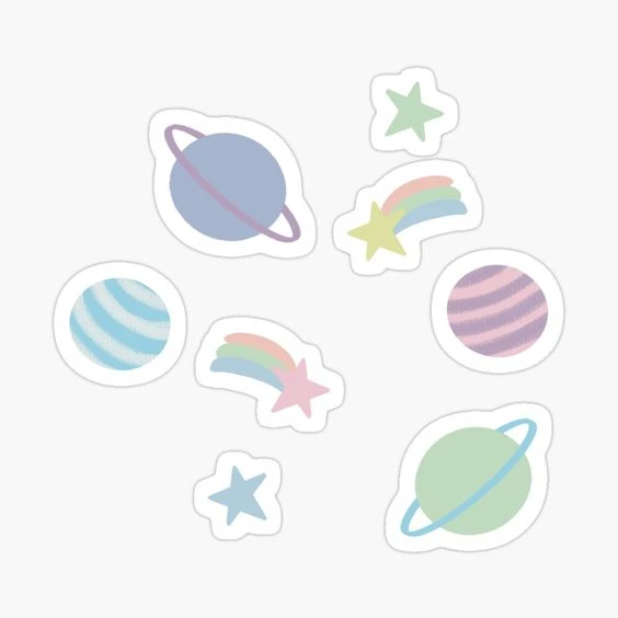 sticker galaxy 42