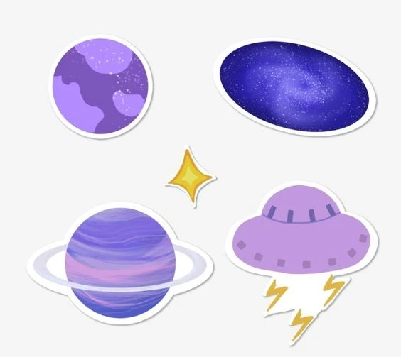 sticker galaxy 43