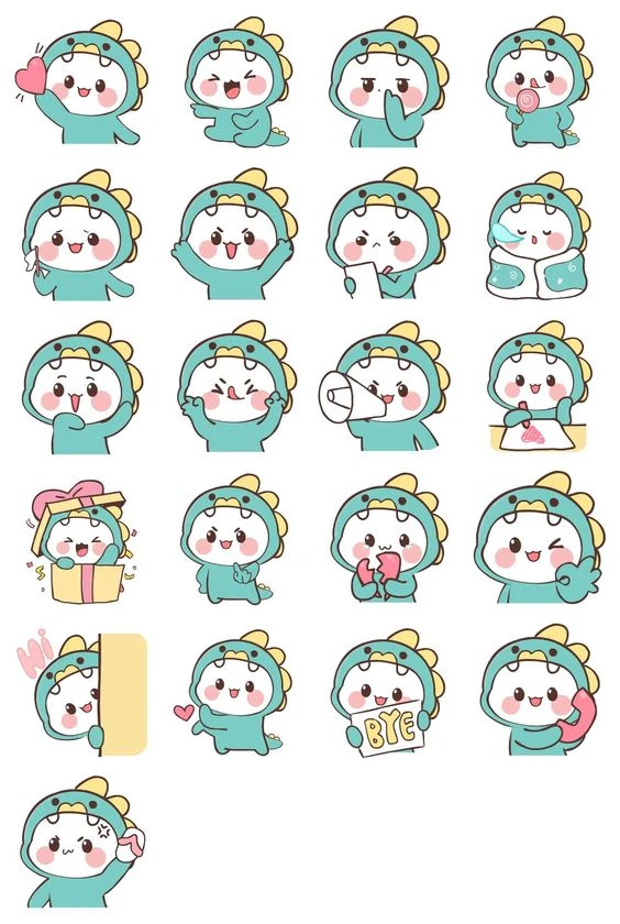 sticker giấy 22