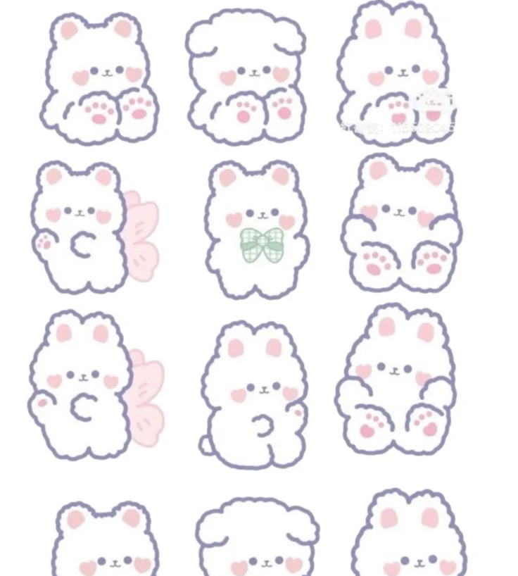 sticker giấy 32