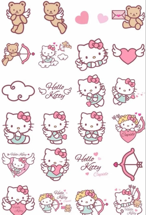 sticker hello kitty 02