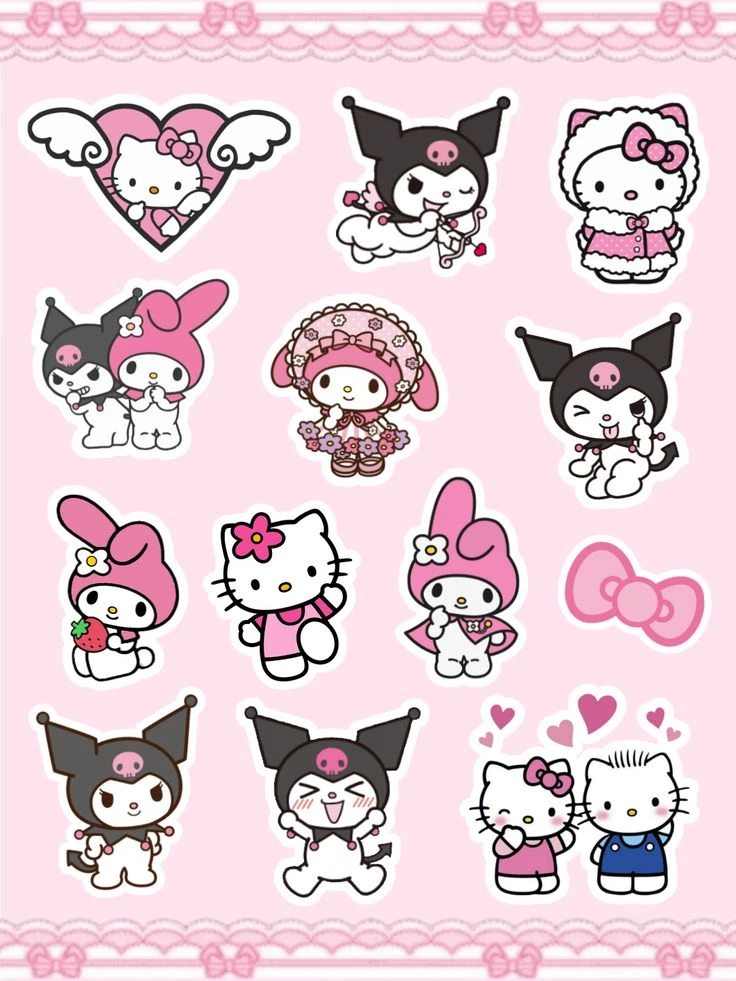 sticker hello kitty 05