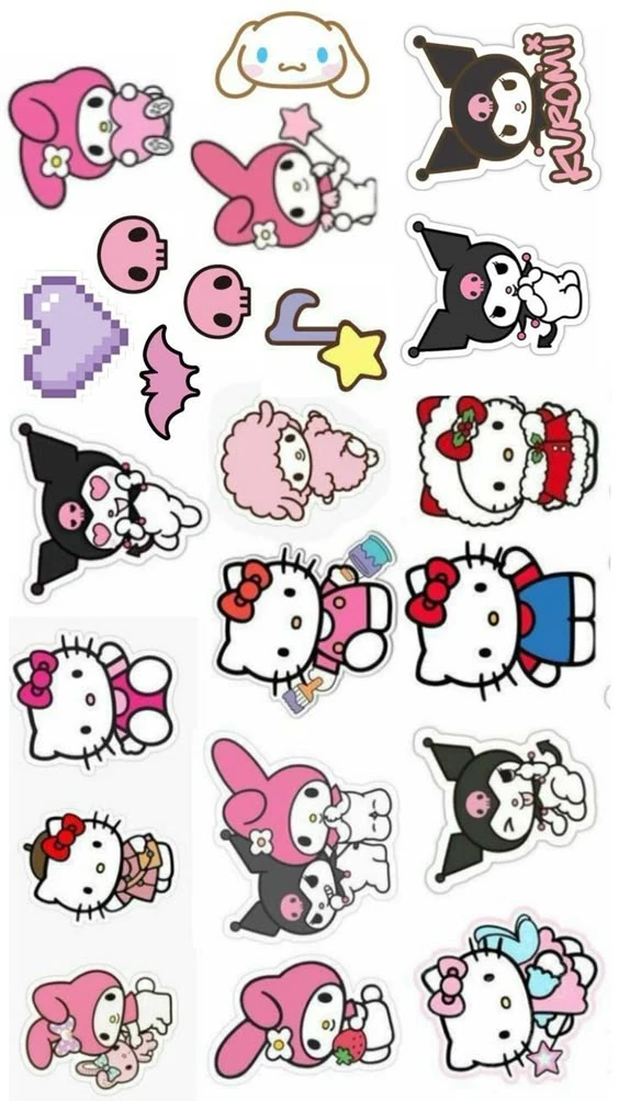 sticker hello kitty 06