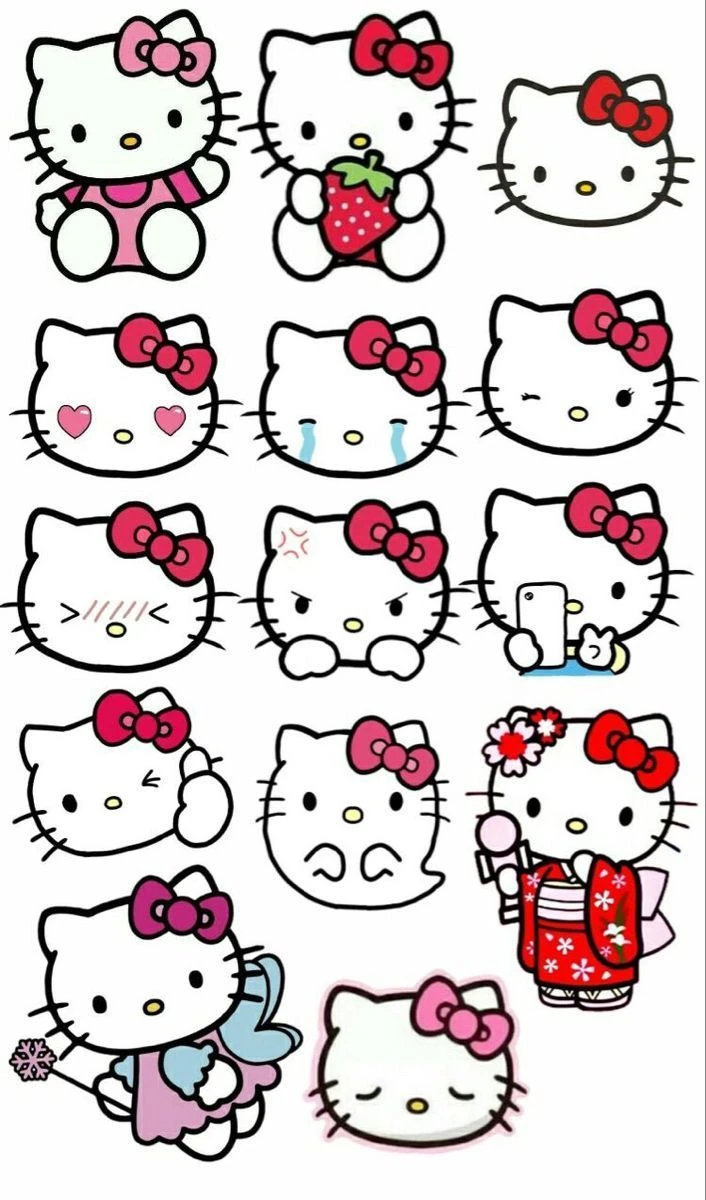 sticker hello kitty 08