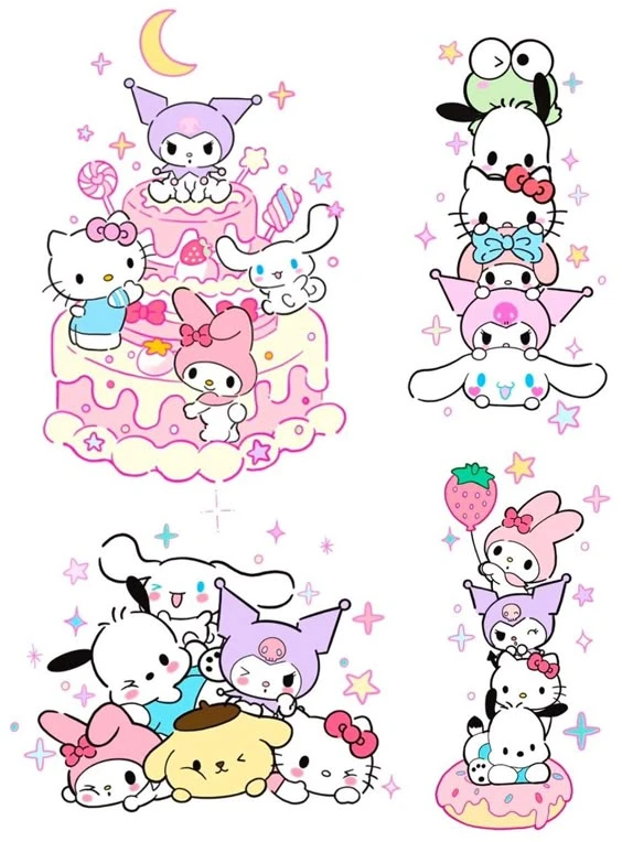 sticker hello kitty 09