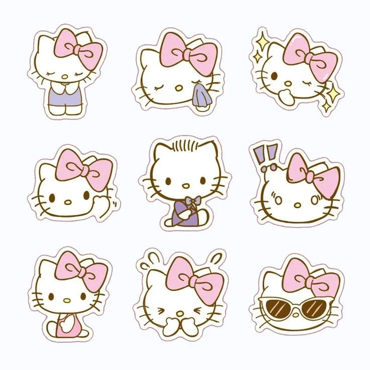 sticker hello kitty 12