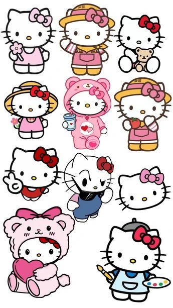 sticker hello kitty 19