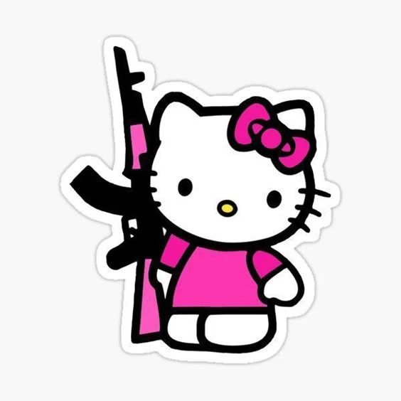 sticker hello kitty 29