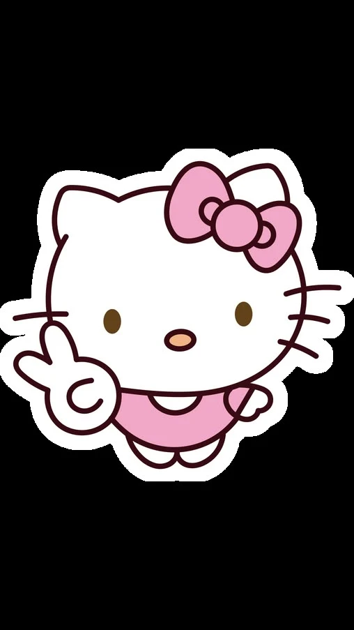 sticker hello kitty 30