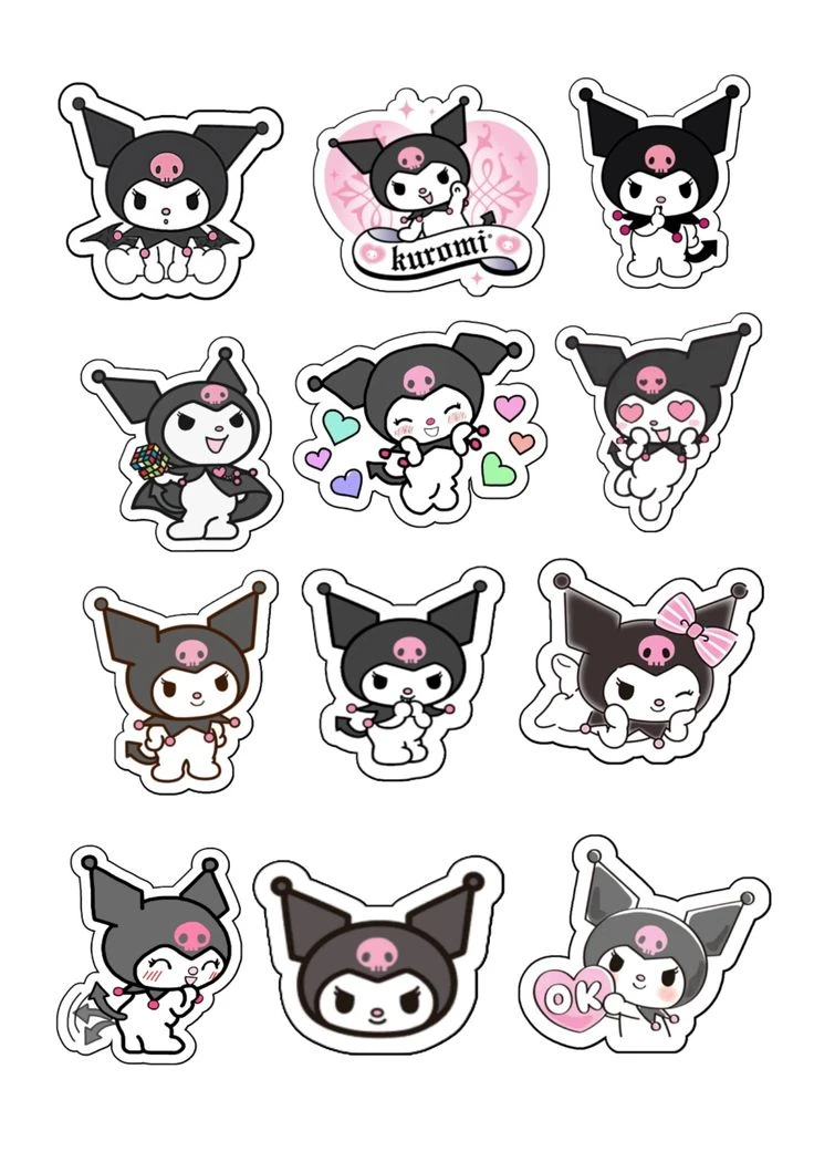 sticker kuromi 11