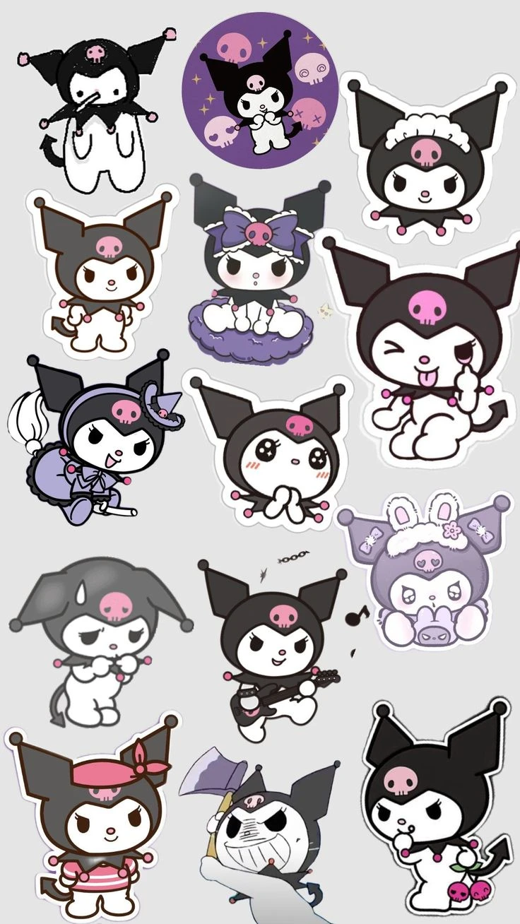 sticker kuromi 12