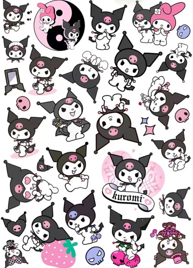 sticker kuromi 13