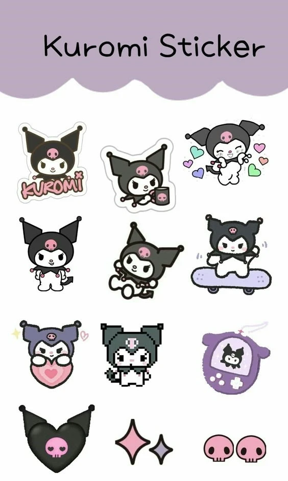 sticker kuromi 17