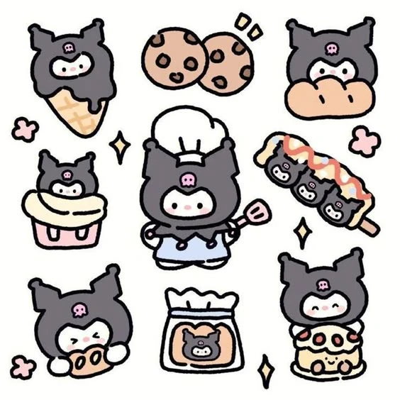 sticker kuromi 20