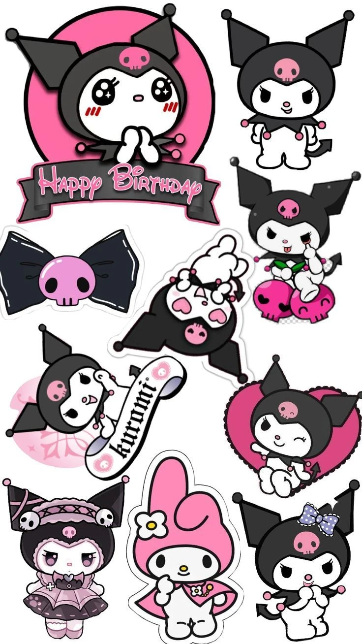 sticker kuromi 24