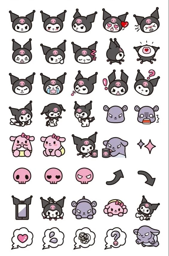 sticker kuromi 28