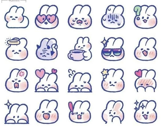 sticker mặt cười 24