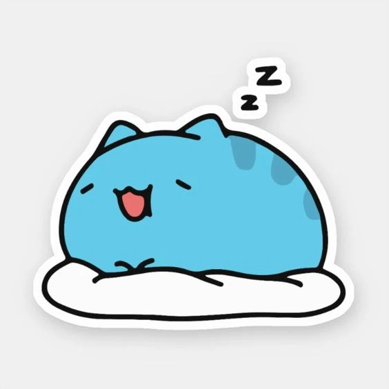 sticker mèo cute 22