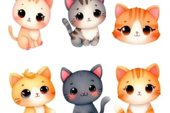 Xem ngay bộ sưu tập ảnh sticker mèo cute đẹp và ấn tượng