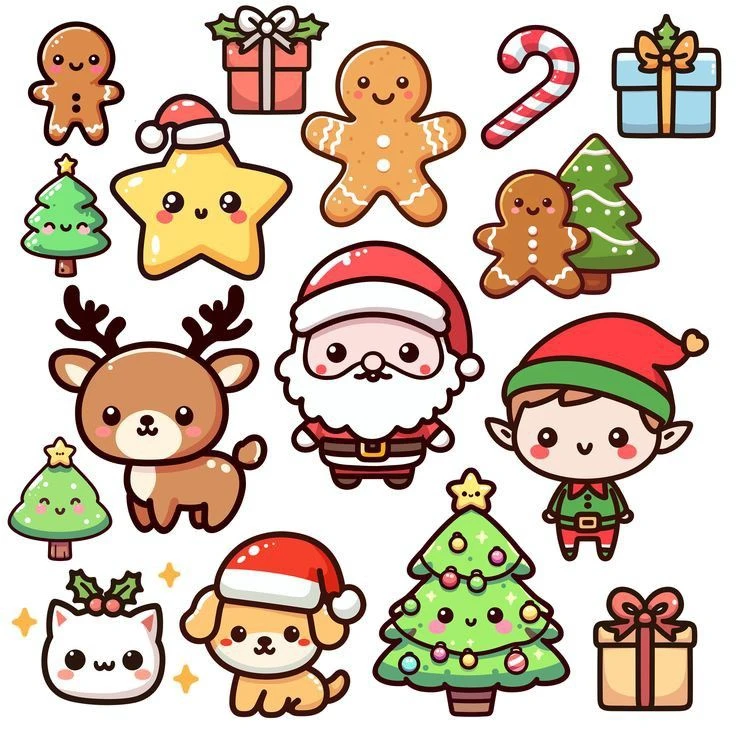 sticker noel 12