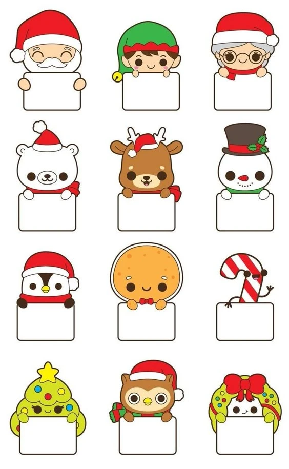 sticker noel 16