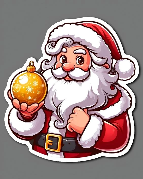 sticker noel 20