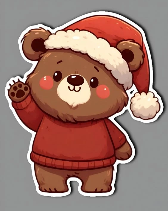 sticker noel 21