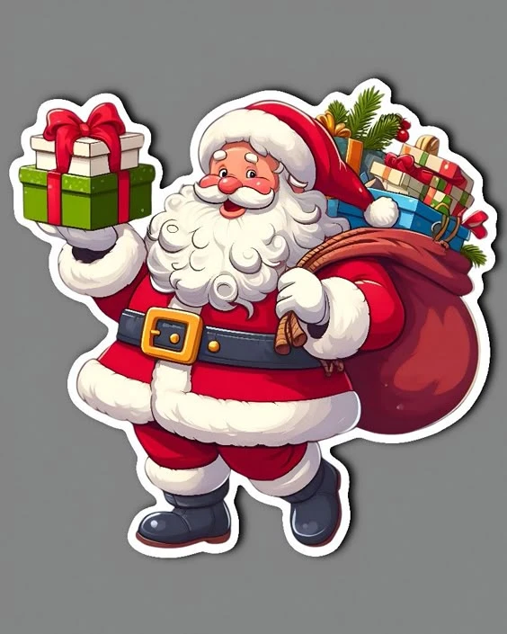 sticker noel 22