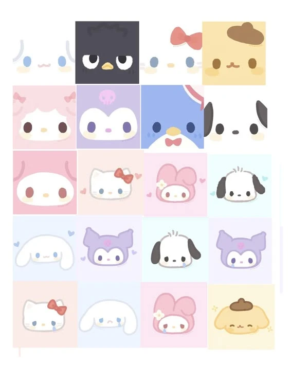 sticker sanrio 11