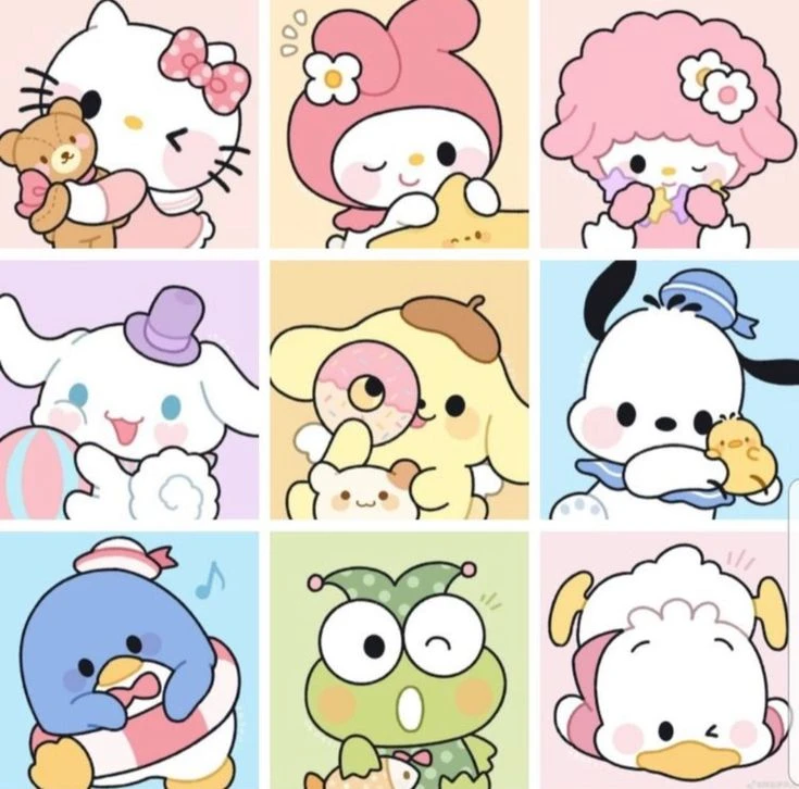 sticker sanrio 27