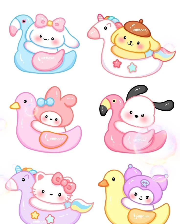 sticker sanrio 28