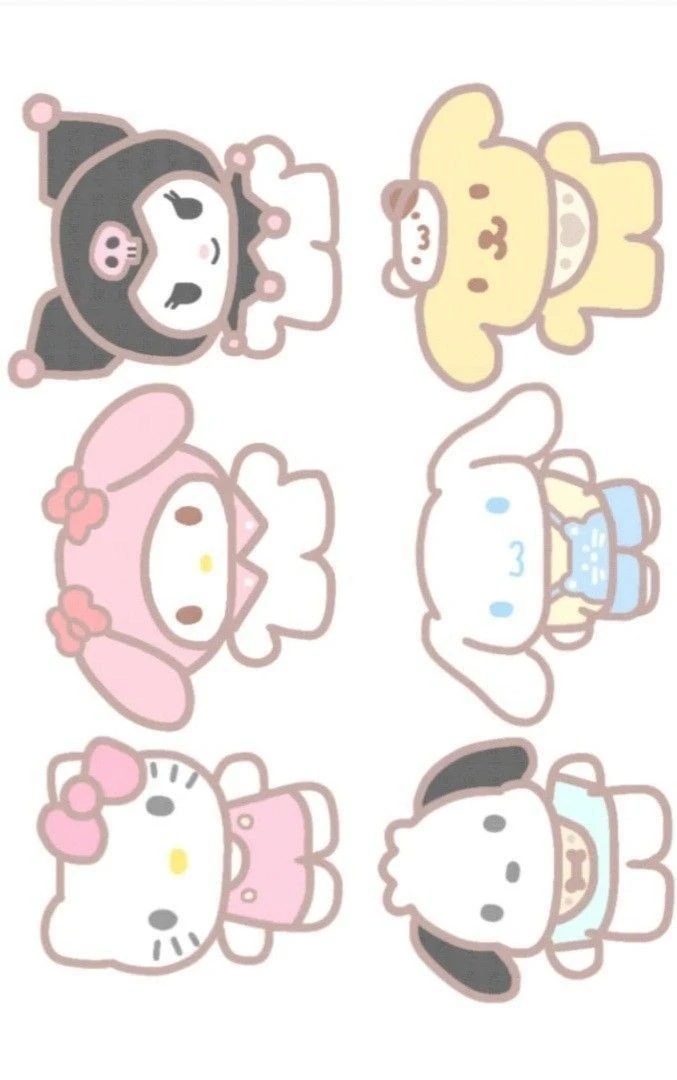 sticker sanrio 30