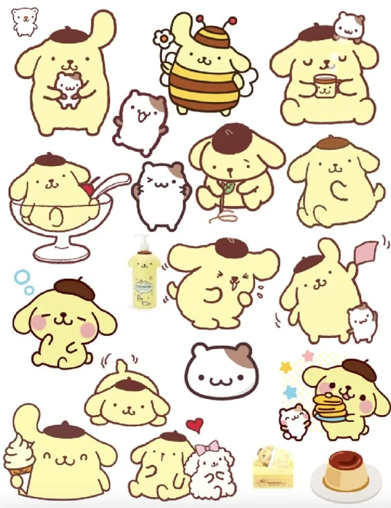 sticker sanrio 35