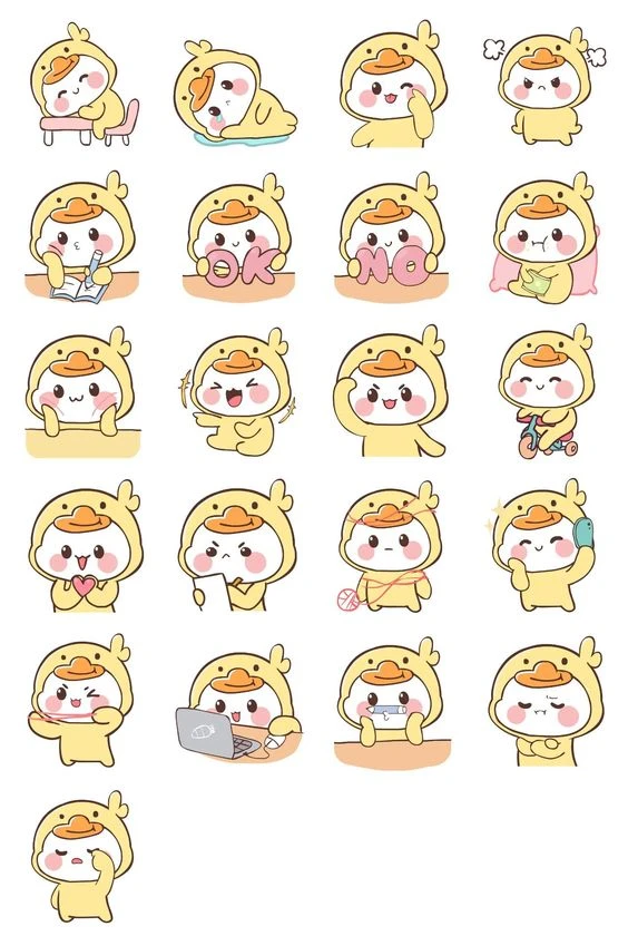 sticker simple 24