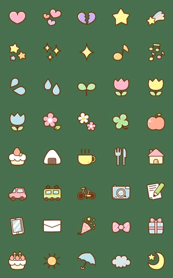 sticker simple 45