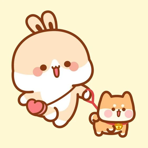 sticker thỏ cute 18