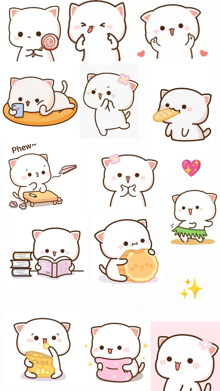 sticker thỏ cute 19