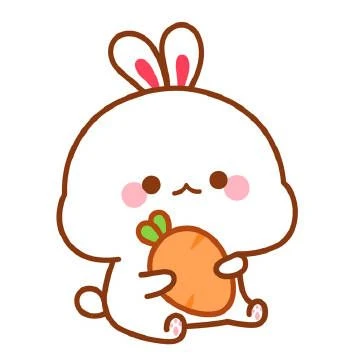 sticker thỏ cute 24