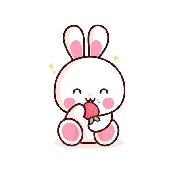 sticker thỏ cute 29