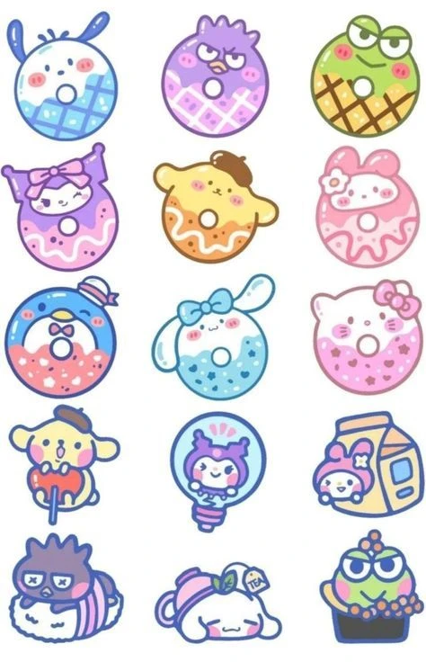 sticker thỏ cute 34