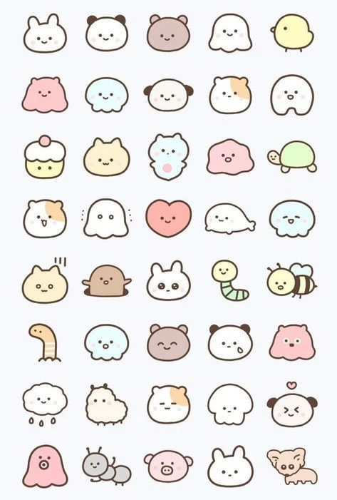 sticker thỏ cute 41